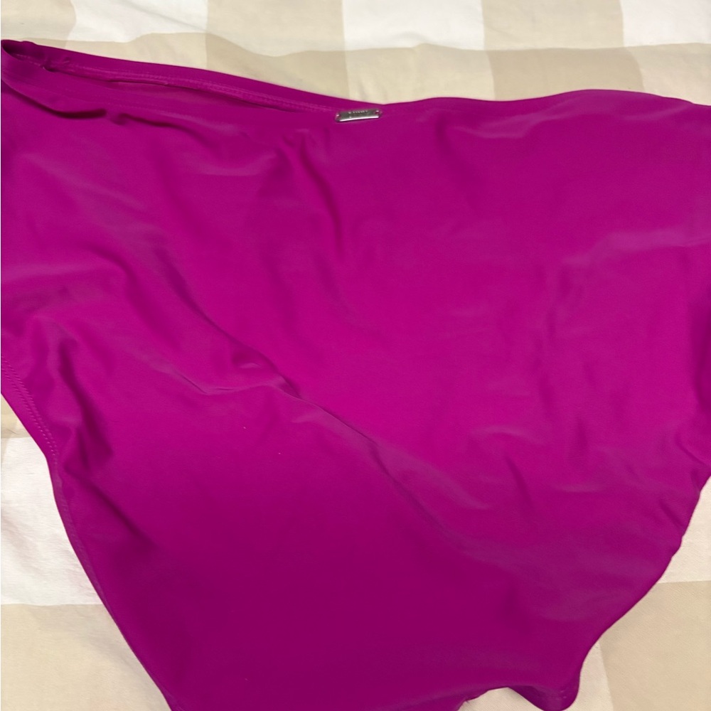 DKNY Pink Ruffled Tankini - Picture 5 of 6